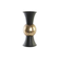 Vaas DKD Home Decor Zwart Metaal Koper Vintage 14 x 14 x 32 cm