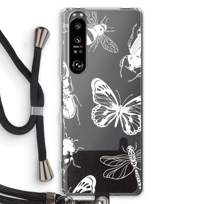 Tiny Bugs: Sony Xperia 1 III Transparant Hoesje met koord