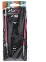 KnitPro Zing Rondbreinaalden 100cm 6,50 mm