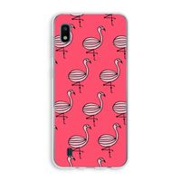 Flamingo: Samsung Galaxy A10 Transparant Hoesje