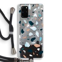 Terrazzo N°13: Samsung Galaxy S20 Plus Transparant Hoesje met koord