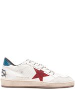 Golden Goose baskets Ball Star en cuir - Blanc