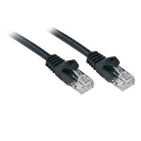 LINDY 48194 RJ45 Netwerkkabel, patchkabel CAT 6 U/UTP 3.00 m Zwart 1 stuk(s) - thumbnail