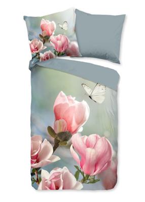 Good Morning Dekbedovertrek "bloemen" - Multi - (155x220 cm) - Katoen