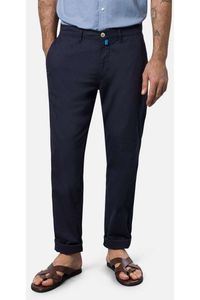 Pierre Cardin Lyon Tapered Fit Chino marine, Effen