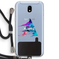 Abstract Spectrum: Samsung Galaxy J5 (2017) Transparant Hoesje met koord Abstract Spectrum: Samsung Galaxy J5 (2017) Transparant Hoesje met koord