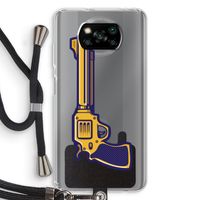 Pew Pew Pew: Xiaomi Poco X3 Pro Transparant Hoesje met koord Pew Pew Pew: Xiaomi Poco X3 Pro Transparant Hoesje met koord