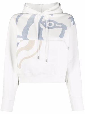 Kenzo hoodie à imprimé graphique - Blanc