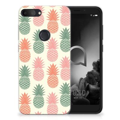 Alcatel 1S (2019) | Siliconen Case | Ananas