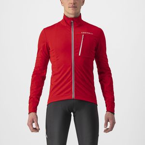 Castelli GO fietsjack rood heren S