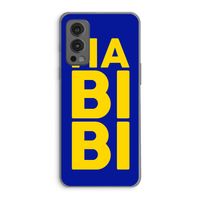 Habibi Blue: OnePlus Nord 2 5G Transparant Hoesje