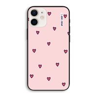 Hartjes: iPhone 12 Biologisch afbreekbaar hoesje