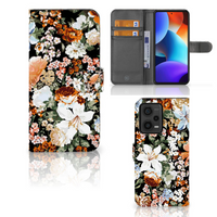Hoesje voor Xiaomi Redmi Note 12 Pro Plus Dark Flowers - thumbnail