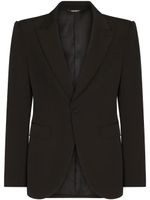 Dolce & Gabbana blazer à simple boutonnage - Noir