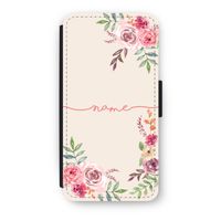 Rozen: iPhone 8 Plus Flip Hoesje