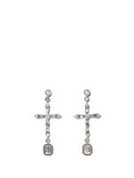 SHAY boucles d'oreilles en or noir 18ct ornées de diamants