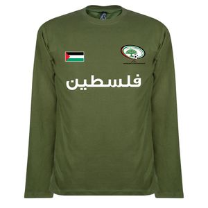 Palestina Football Longsleeve T-Shirt