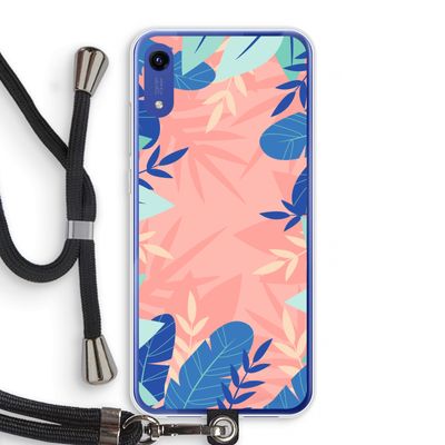 Tropisch: Honor Play 8A Transparant Hoesje met koord
