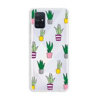 Sanseveria: Galaxy A71 Transparant Hoesje