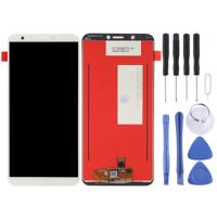 LCD-scherm en digitizer volledige montage voor Huawei Enjoy 8/Nova 2 Lite/Y7 (2018) (wit)