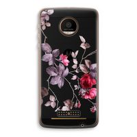 Mooie bloemen: Motorola Moto Z Force Transparant Hoesje