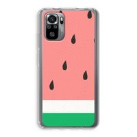 Watermeloen: Xiaomi Redmi Note 10S Transparant Hoesje