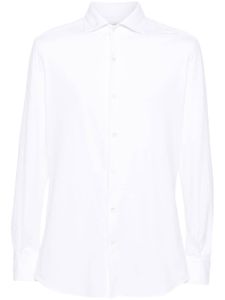 Glanshirt chemise en jersey technique - Blanc