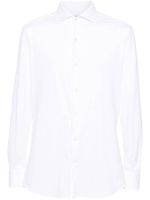 Glanshirt chemise en jersey technique - Blanc