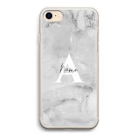Ivory Marble: iPhone 7 Transparant Hoesje