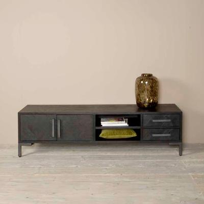 Tower Living TV-meubel 'Ziano' Visgraat 185cm, kleur zwart