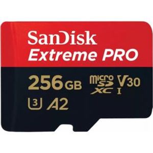 SanDisk Extreme PRO 256GB MicroSDXC Geheugenkaart