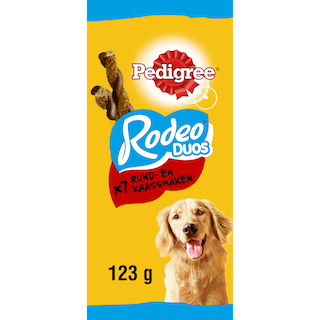 PED Rodeo Duos Beef & Cheese 7pcs 1x10 dierensnack - Pedigree