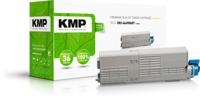 KMP Toner vervangt OKI 46490607 Compatibel Cyaan 6000 bladzijden O-T54X 3361,3003