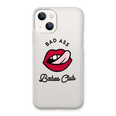 Badass Babes Club: iPhone 13 Transparant Hoesje
