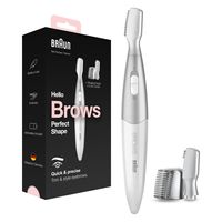 Braun FG1106 Mini-precisietrimmer Wenkbrauwen, Wit/Zilver - thumbnail