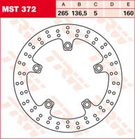 TRW Remschijf, remschijven voor de moto, MST372