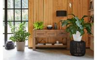 Goossens Sidetable Roots, 140 x 35 cm