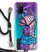 Lama: Oppo A72 Transparant Hoesje met koord