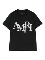 AMIRI KIDS t-shirt en coton à logo imprimé - Noir