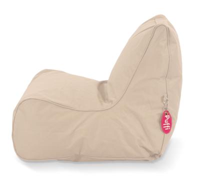 Kinder zitzak 'Lounge' Taupe - Bruin - Weerbestendig - Puffi