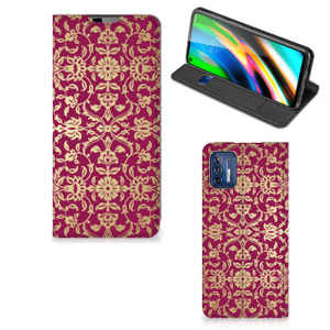 Telefoon Hoesje Motorola Moto G9 Plus Barok Pink