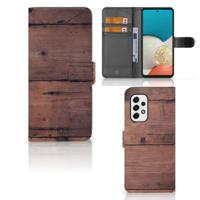 Samsung Galaxy A53 | Book Style Case | Old Wood