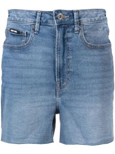 DKNY short en jean Kent à taille haute - Bleu