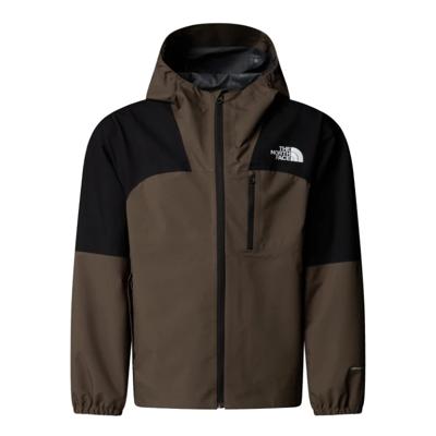 The North Face Hike Packable Regenjas Kinderen New Taupe Green/TNF Black M