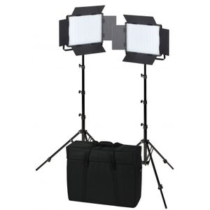 Nanlite 900-CSA bi-color dual kit (w/ case & light stand)