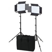 Nanlite 900-CSA bi-color dual kit (w/ case & light stand)