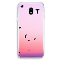 Fly away: Samsung Galaxy J3 (2017) Transparant Hoesje