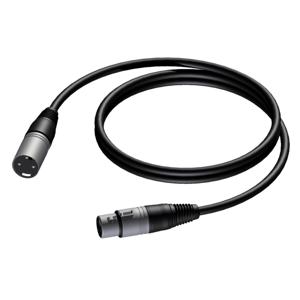 Procab CAB901 Basic XLR male - XLR female  3.00 meter