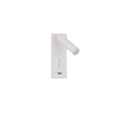 Lyora BedlampjeFuse wit met usb - 9170101