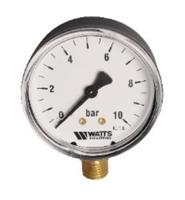 Kirchhoff RF manometer aansluitdraad onder 0-10 bar 63 mm, 1/4" ET - 984543055